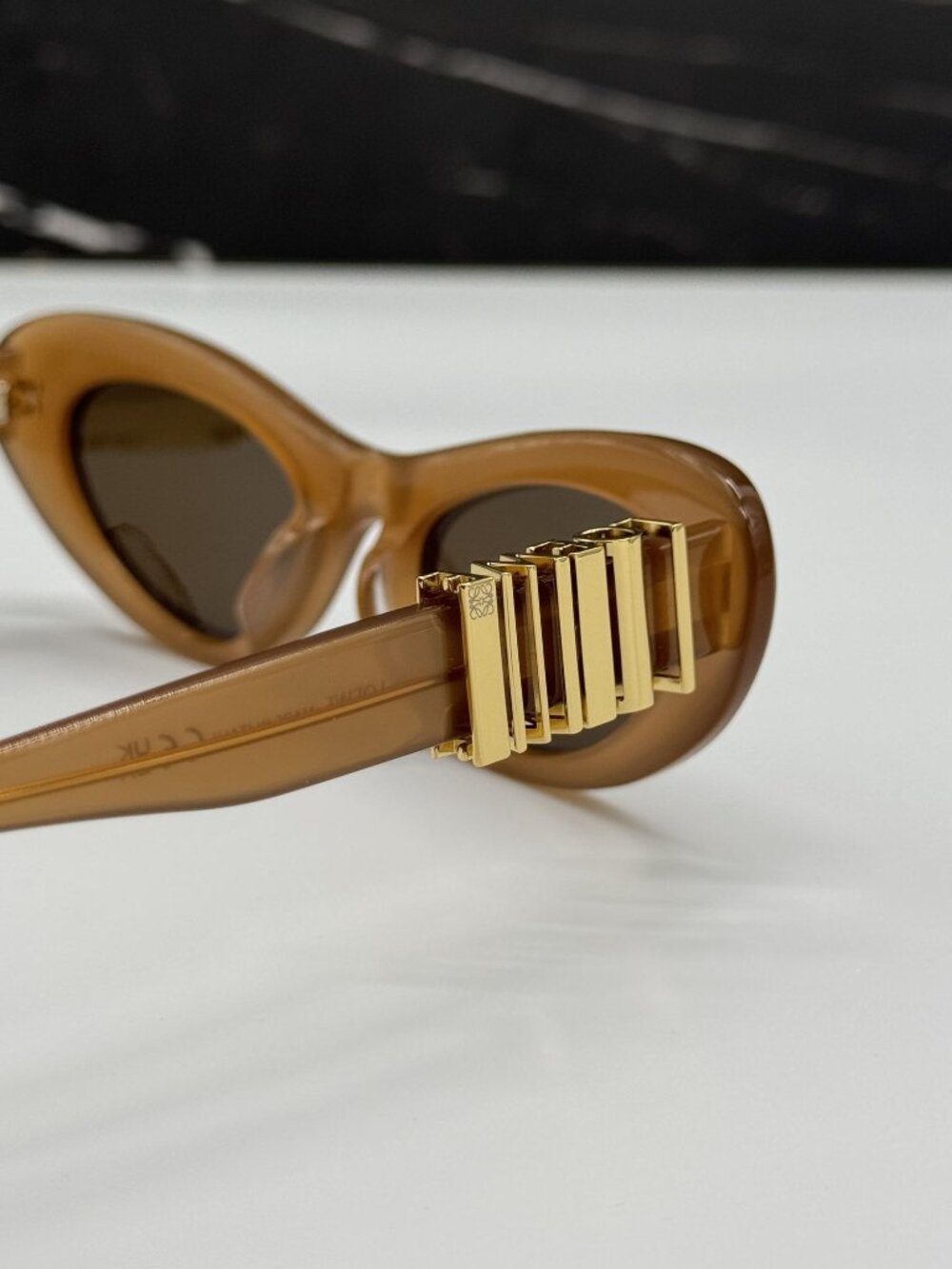 NEW LOEWE LW40156U 50E SUNGLASSES ORANGE WOMEN EYEWEAR LOEWE - Picture 8 of 12